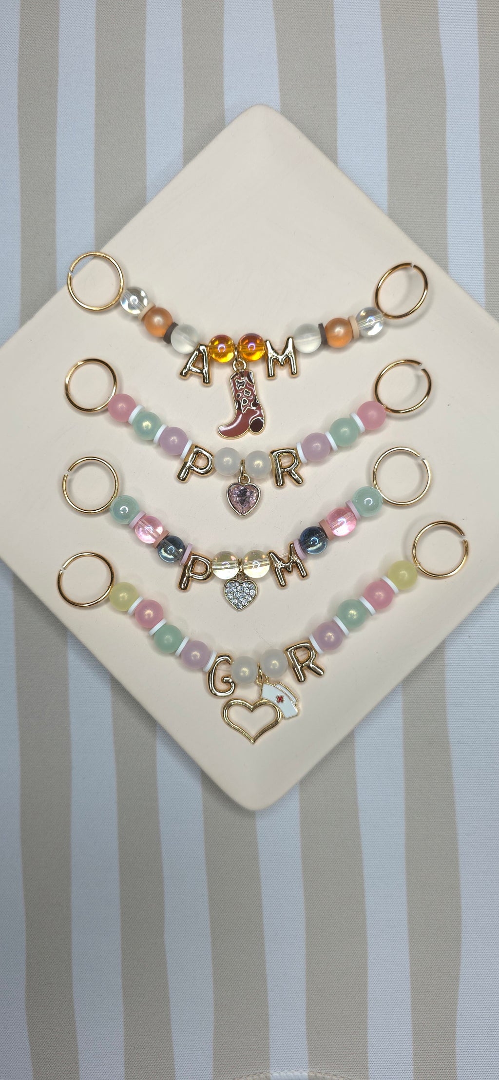 Customizable Stethoscope Charms