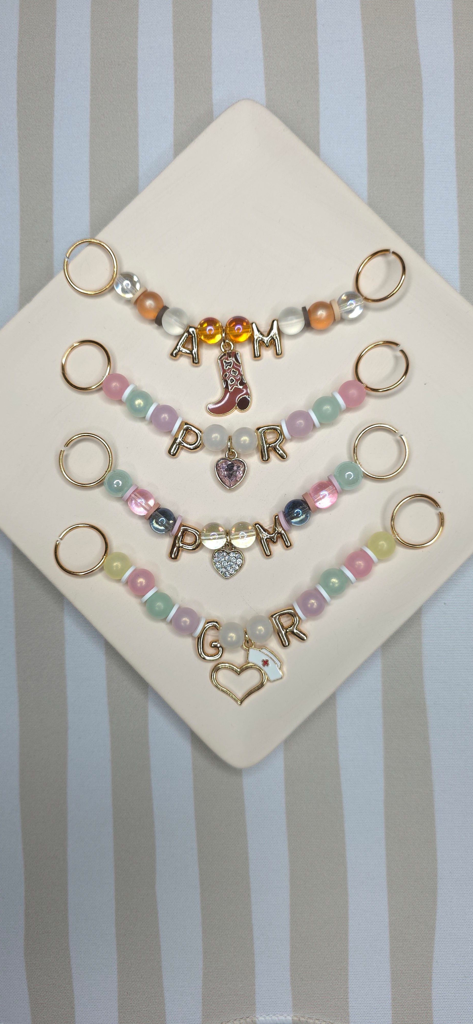 Customizable Stethoscope Charms