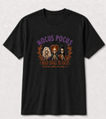Hocus Pocus I Need a Coffee to Focus Glitter Halloween Tee